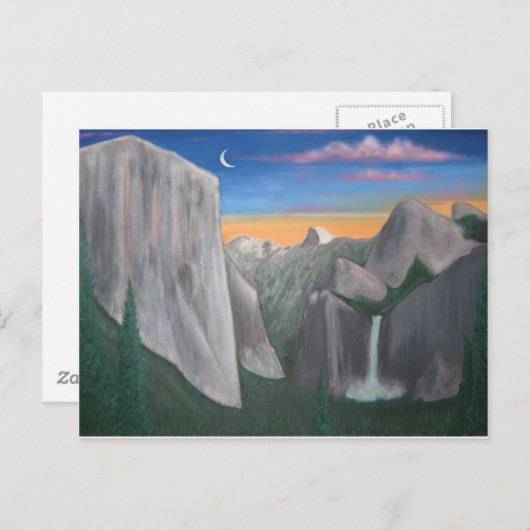 Carte Postale Yosemite (Devant / Derrière)