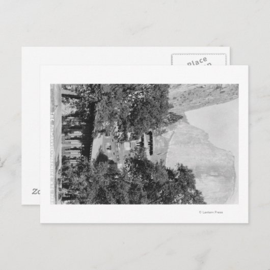 Carte Postale Yosemite, CA - The Ahwahnee Lodge and El Capitan (Devant / Derrière)