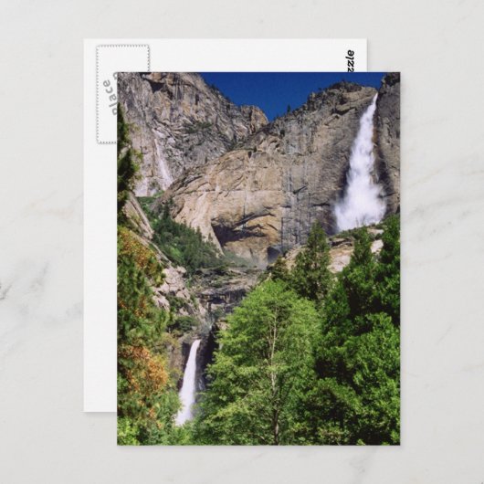 Carte Postale Yosemite Falls 2002 (Devant / Derrière)