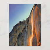 Carte Postale Yosemite Firefall (Devant)