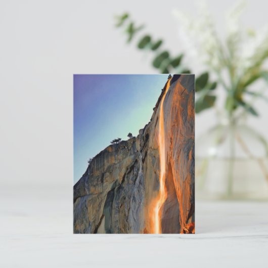 Carte Postale Yosemite Firefall (Debout devant)