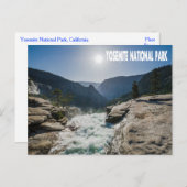 Carte Postale Yosemite National Park, California Postcard (Devant / Derrière)