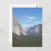 Carte Postale Yosemite National Park Mountain Valley Scenic (Devant / Derrière)
