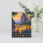 Carte Postale Yosemite, National Park, USA, Travel (Debout devant)