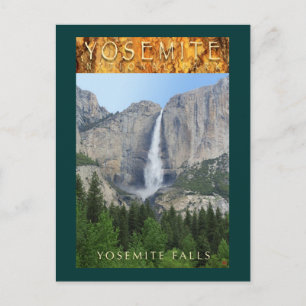 Carte Postale YOSEMITE NAT'L PARK-California-Yosemite Falls-