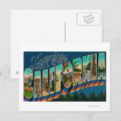 Carte Postale Yosemite Nat'l Park, Californie (Devant / Derrière)