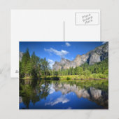 Carte Postale Yosemite Reflection (Devant / Derrière)