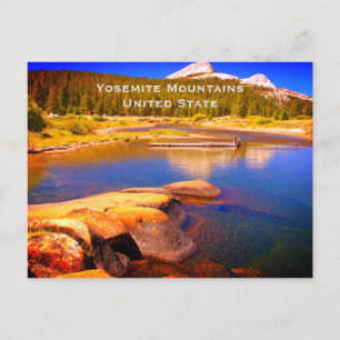 Carte Postale Yosemite United State Vintage Tourism Travel Ajout