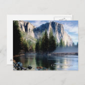 Carte Postale yosemitesnowcap (Devant / Derrière)