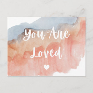 Carte Postale You Are Loved postcard