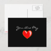 Carte Postale "You Are My Heart" - Lonely Nights V (Devant / Derrière)