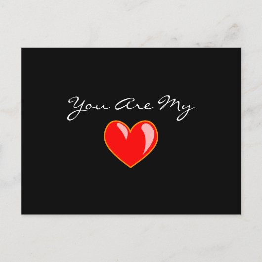 Carte Postale "You Are My Heart" - Lonely Nights V (Devant)