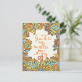Carte Postale You Are My Number (Debout devant)