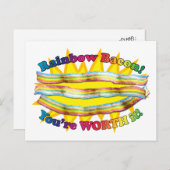 CARTE POSTALE YOU ARE WORTH (Devant / Derrière)