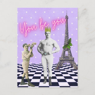 Carte Postale You Be You Art Pop Empowering