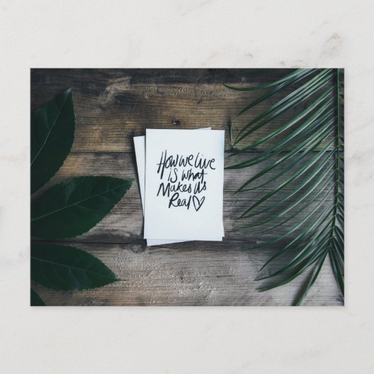 Carte Postale You fill my life with sweetness and love (Devant)