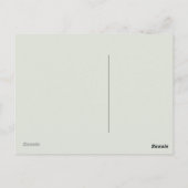 Carte postale You Kitty (Dos)