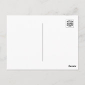 Carte Postale You Will Have Joy and Gladness Inspirational Quote (Dos)