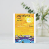 Carte Postale Yougoslavie, Sunny Adriatic (Debout devant)