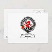 Carte Postale Young Clan Crest (Devant / Derrière)