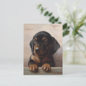 Carte Postale Young Dachshund | Carl Reichert (Debout devant)