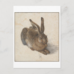 Carte Postale Young Hare par Albrecht Durer