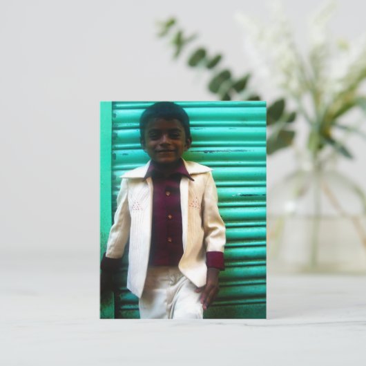 Carte postale Young Rajeesh (Debout devant)