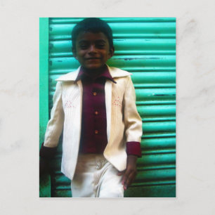 Carte postale Young Rajeesh