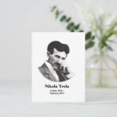 Carte postale Young Tesla (Debout devant)