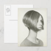 Carte Postale Young Woman (Devant / Derrière)