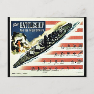Carte Postale Your Battleship