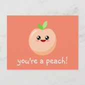 Carte Postale You're a peach ! (Devant)