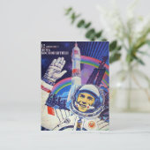 Carte postale Youri Gagarine (Debout devant)