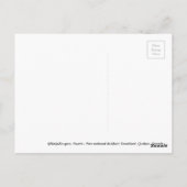 Carte Postale Yourte (Dos)