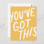 Carte Postale You've Got This (Devant / Derrière)