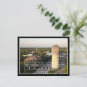 Carte postale Ypsilanti Michigan Aerial City View (Debout devant)