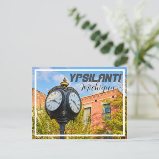 Carte postale Ypsilanti Michigan Depot Town