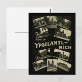 Carte Postale Ypsilanti Michigan - Vintage (Devant / Derrière)