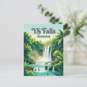 Carte Postale YS Falls Jamaïque (Debout devant)