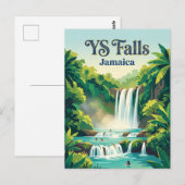 Carte Postale YS Falls Jamaïque (Devant / Derrière)