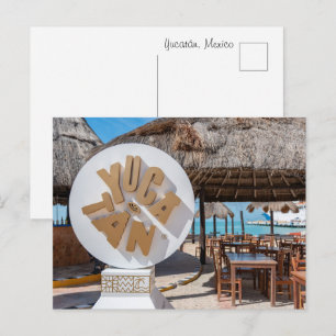 Carte Postale Yucatán Mexique