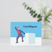 Carte Postale Yukigassen (Debout devant)