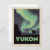 Carte Postale Yukon, Canada (Devant / Derrière)