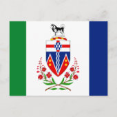CARTE POSTALE YUKON FLAG (Devant)