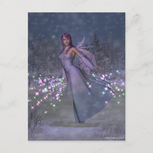 Carte postale Yule Fairy (Devant)