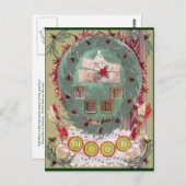 Carte postale Yule Moon (Devant / Derrière)