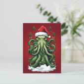 Carte Postale Yuletide de Cthulhu : Noël terrifiant (Debout devant)