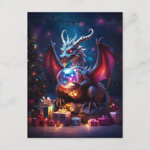 Carte Postale Yuletide Dragons