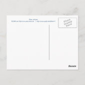 Carte postale Yuma, Arizona (Dos)