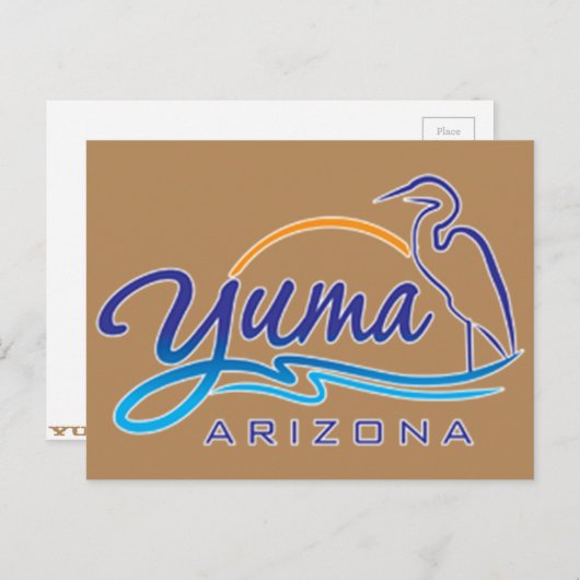 Carte Postale Yuma, Arizona (Devant / Derrière)